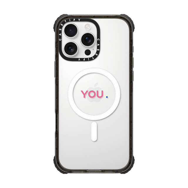 CASETiFY iPhone 16 Pro Max Case Black ウルトラ インパクトケース MagSafe 対応 Custom Case - you. CASETiFY iPhone 16 Pro Max Case Black ウルトラ インパクトケース MagSafe 対応 Custom Case - you.