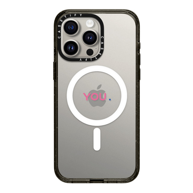 CASETiFY iPhone 15 Pro Max ケース ブラック インパクトケース MagSafe対応 Custom Case - you.