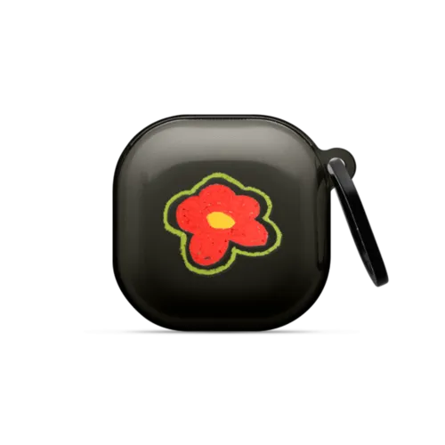 Galaxy Buds2 - red daisy