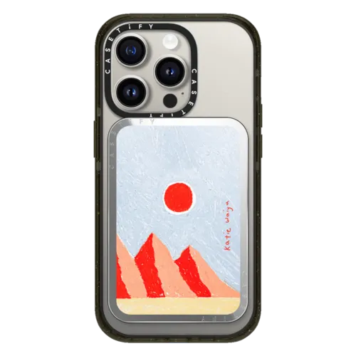 Snappy Cardholder Stand - the sunset