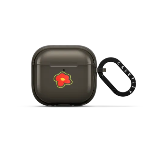 AirPods 4 - red daisy