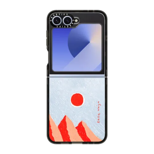 Galaxy Z Flip6 - the sunset