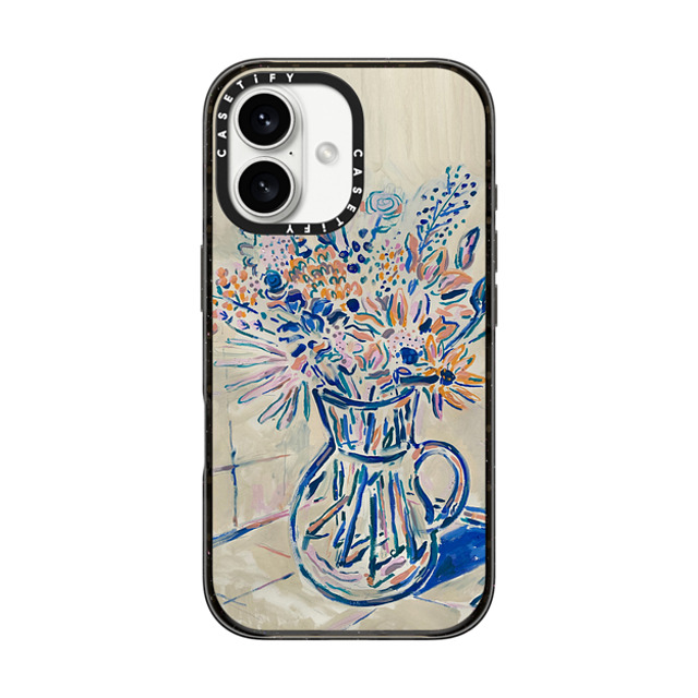 CASETiFY iPhone 16 Case Black Impact Case MagSafe Compatible BOUQUET by jimmy thompson jimmy thompson Mother's Day CASETiFY iPhone 16 Case Black Impact Case MagSafe Compatible BOUQUET by jimmy thompson jimmy thompson Mother's Day
