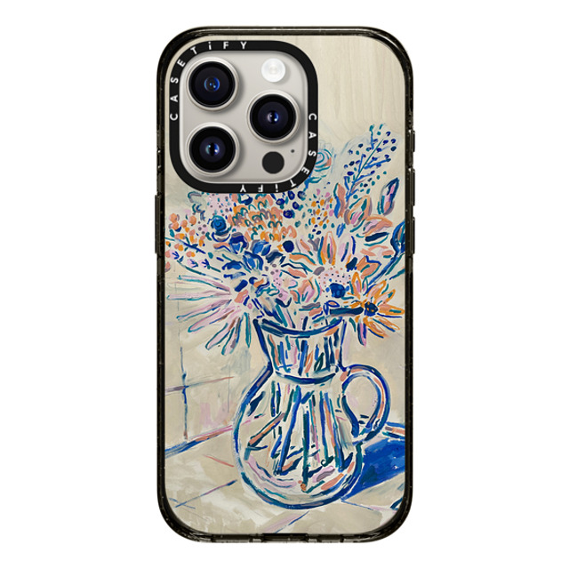 CASETiFY iPhone 15 Pro Case Black Impact Case MagSafe Compatible BOUQUET by jimmy thompson jimmy thompson Mother's Day CASETiFY iPhone 15 Pro Case Black Impact Case MagSafe Compatible BOUQUET by jimmy thompson jimmy thompson Mother's Day