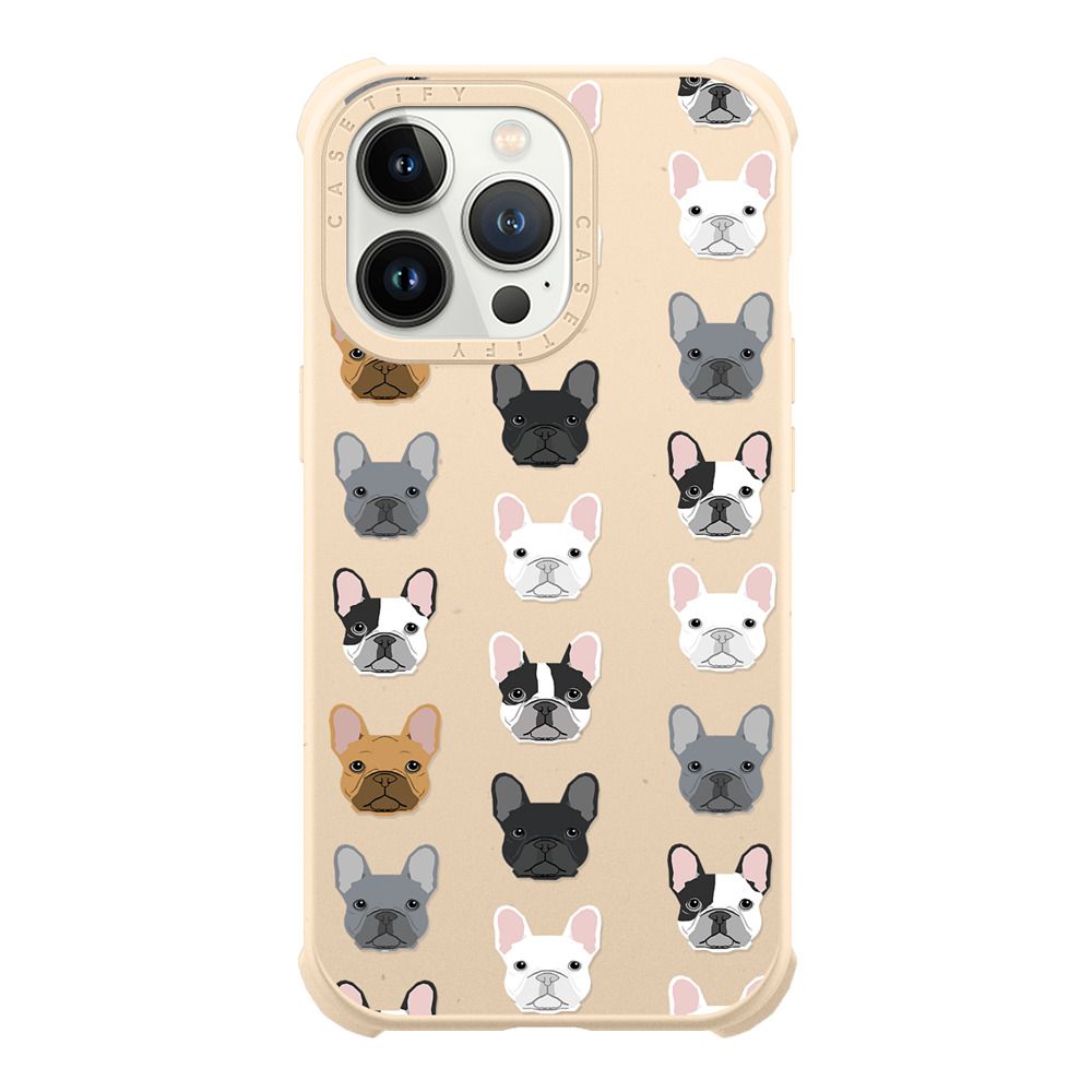 Frenchies - cute french bulldog owners will love this clear – CASETiFY