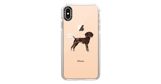 German Shorthair Pointer Clear Case Dog Fart Funny Tech Casetify