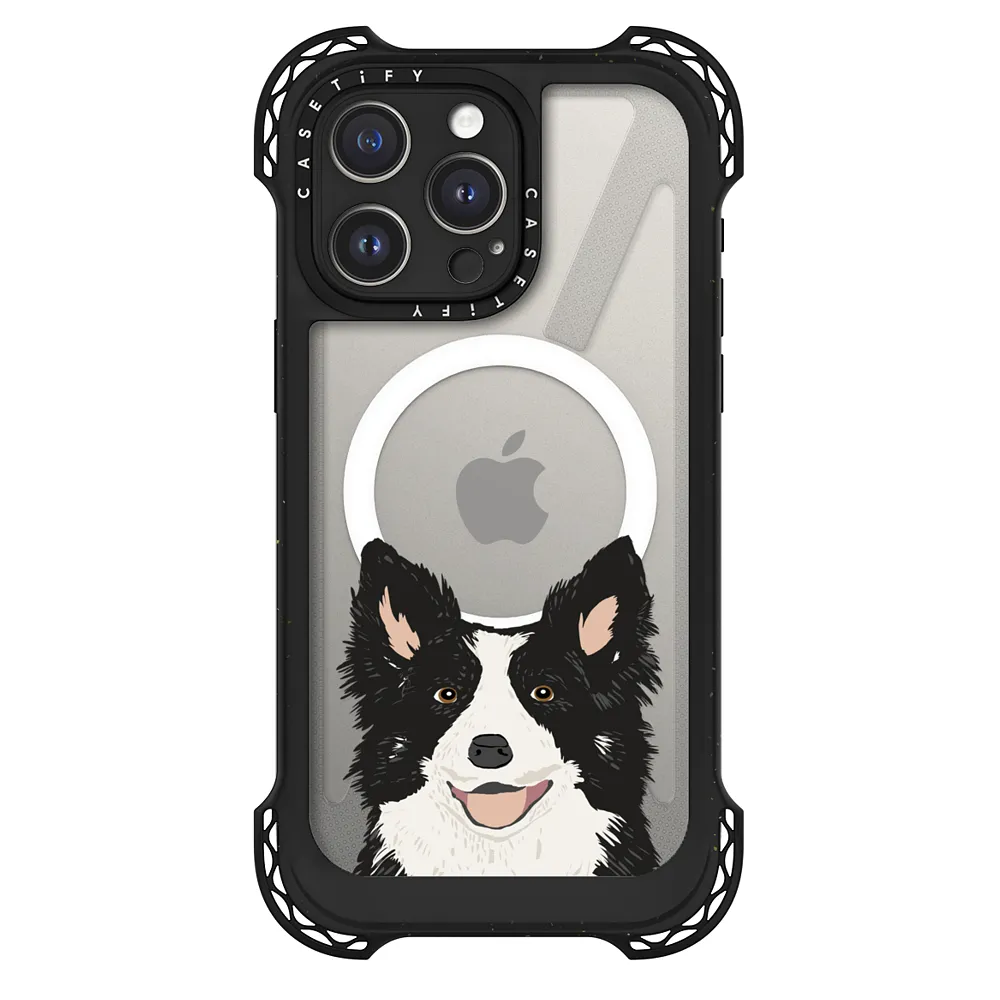 Border Collie Transparent Cell Phone Case for iPhone CASETiFY