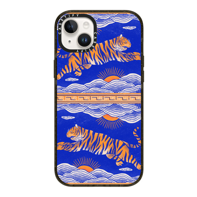 Mark Conlan x CASETiFY iPhone 14 Plus Case Black Impact Case Tiger Mark Conlan x CASETiFY iPhone 14 Plus Case Black Impact Case Tiger