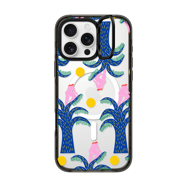 Mark Conlan x CASETiFY iPhone 16 Pro Max Case Nature,Pattern Black インパクトリングスタンドケース MagSafe対応 From Her Perspective Father's Day Mark Conlan x CASETiFY iPhone 16 Pro Max Case Nature,Pattern Black インパクトリングスタンドケース MagSafe対応 From Her Perspective Father's Day