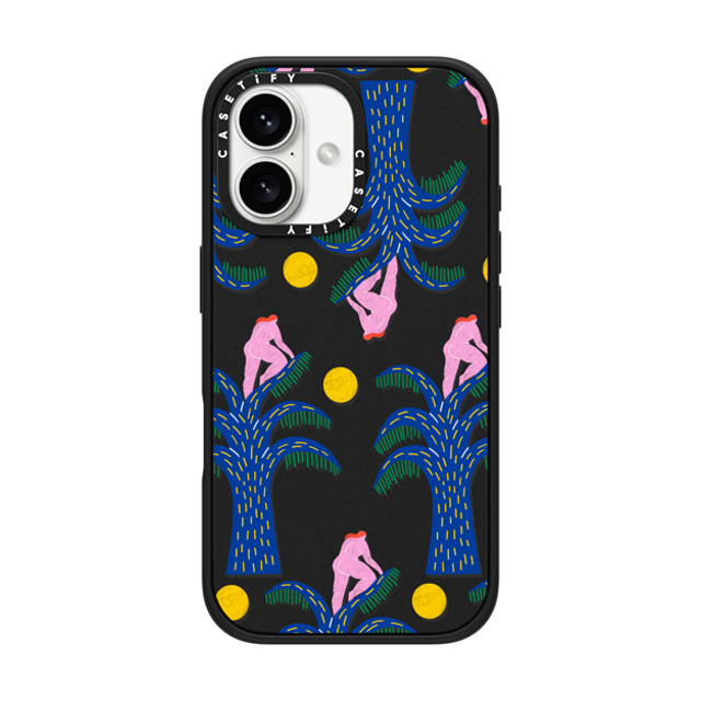 Mark Conlan x CASETiFY iPhone 16 Case Nature,Pattern Matte Black Impact Case MagSafe Compatible From Her Perspective Father's Day Mark Conlan x CASETiFY iPhone 16 Case Nature,Pattern Matte Black Impact Case MagSafe Compatible From Her Perspective Father's Day