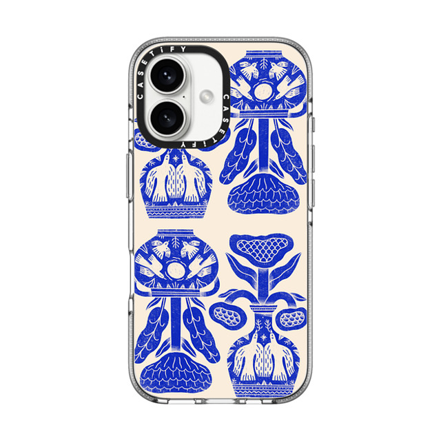 Mark Conlan x CASETiFY iPhone 16 Case Pattern,Fine Art クリア クリア ケース MagSafe対応 Vases Back to School Mark Conlan x CASETiFY iPhone 16 Case Pattern,Fine Art クリア クリア ケース MagSafe対応 Vases Back to School