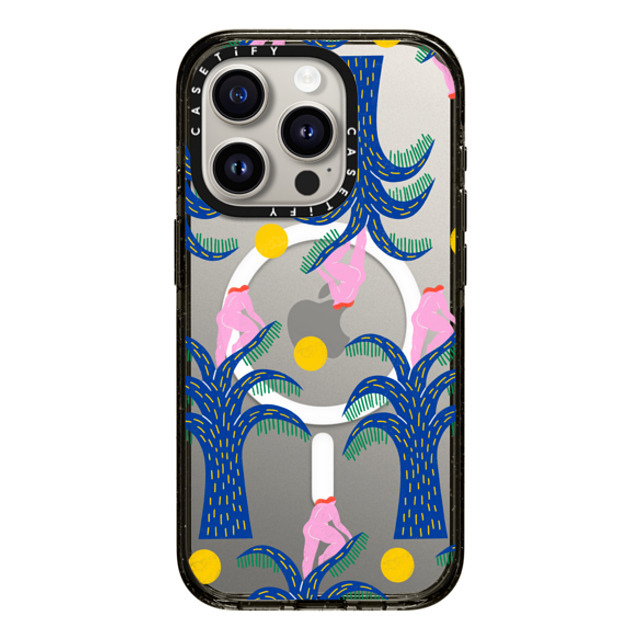 Mark Conlan x CASETiFY iPhone 15 Pro ケース Nature,Pattern ブラック インパクトケース MagSafe対応 From Her Perspective Father's Day Mark Conlan x CASETiFY iPhone 15 Pro ケース Nature,Pattern ブラック インパクトケース MagSafe対応 From Her Perspective Father's Day