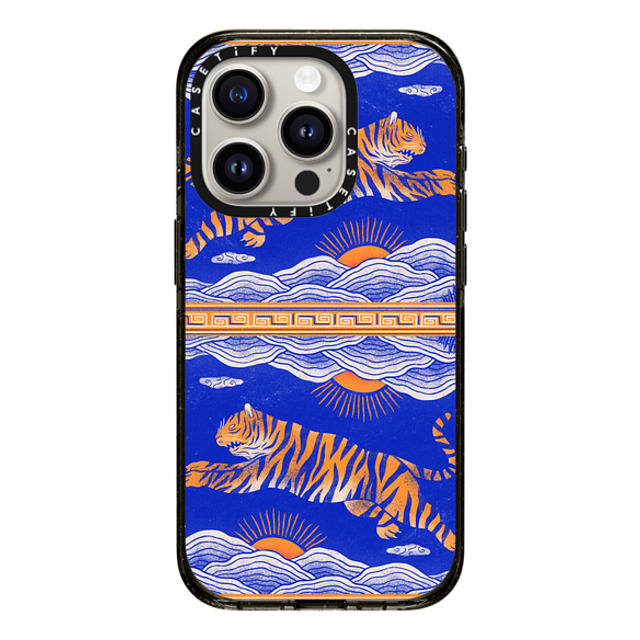 Mark Conlan x CASETiFY iPhone 15 Pro Case Tiger,Animal Black Impact Case MagSafe Compatible Tiger Father's Day Mark Conlan x CASETiFY iPhone 15 Pro Case Tiger,Animal Black Impact Case MagSafe Compatible Tiger Father's Day