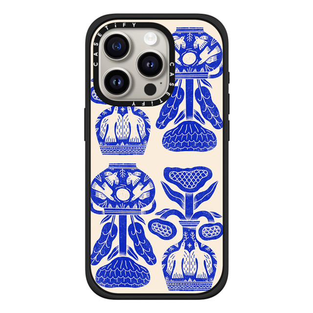 Mark Conlan x CASETiFY iPhone 15 Pro Case Pattern,Fine Art Matte Black Impact Case MagSafe Compatible Vases Back to School Mark Conlan x CASETiFY iPhone 15 Pro Case Pattern,Fine Art Matte Black Impact Case MagSafe Compatible Vases Back to School