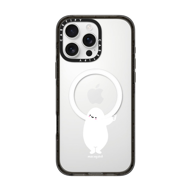 Makingsh!t x CASETiFY iPhone 16 Pro Max Case Cartoon,Icon Black Impact Case MagSafe Compatible BB And The Bird by makingsht Mother's Day Makingsh!t x CASETiFY iPhone 16 Pro Max Case Cartoon,Icon Black Impact Case MagSafe Compatible BB And The Bird by makingsht Mother's Day