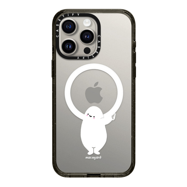 Makingsh!t x CASETiFY iPhone 15 Pro Max Case Cartoon,Icon Black Impact Case MagSafe Compatible BB And The Bird by makingsht Mother's Day Makingsh!t x CASETiFY iPhone 15 Pro Max Case Cartoon,Icon Black Impact Case MagSafe Compatible BB And The Bird by makingsht Mother's Day