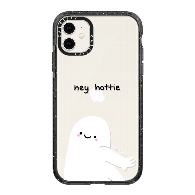Makingsh!t x CASETiFY iPhone 11 ケース Cartoon,Couple ブラック インパクトケース BB Thinks You're Hot by makingsht Back to School Makingsh!t x CASETiFY iPhone 11 ケース Cartoon,Couple ブラック インパクトケース BB Thinks You're Hot by makingsht Back to School