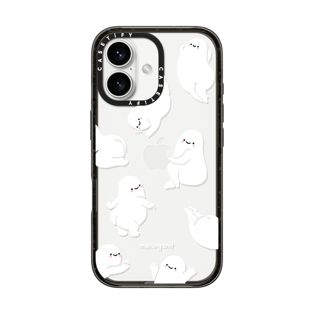 Makingsh!t x CASETiFY iPhone 16 Case Cartoon,icon ブラック インパクトケース BB Party by makingsht Mother's Day Makingsh!t x CASETiFY iPhone 16 Case Cartoon,icon ブラック インパクトケース BB Party by makingsht Mother's Day