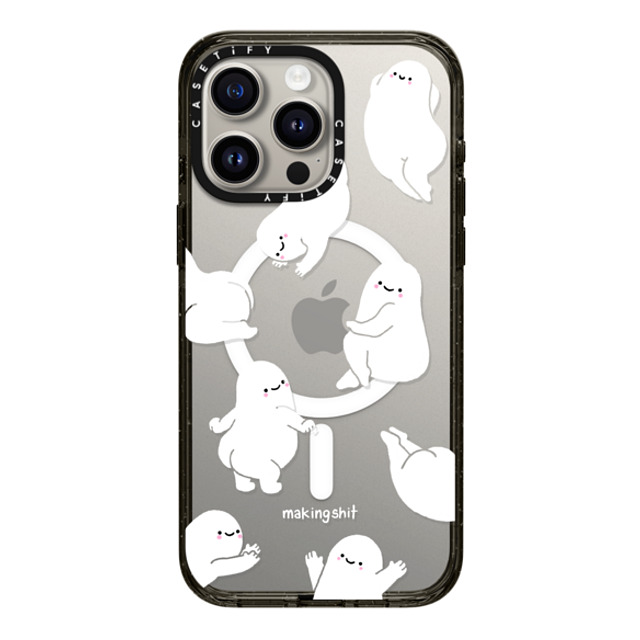 Makingsh!t x CASETiFY iPhone 15 Pro Max Case Cartoon,icon ブラック インパクトケース MagSafe対応 BB Party by makingsht Mother's Day Makingsh!t x CASETiFY iPhone 15 Pro Max Case Cartoon,icon ブラック インパクトケース MagSafe対応 BB Party by makingsht Mother's Day