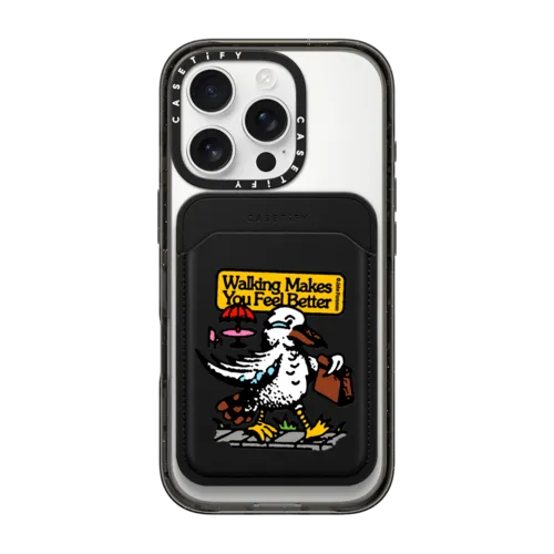 Snappy MagSafe Wallet - Walking Kookaburra by Jake Foreman
