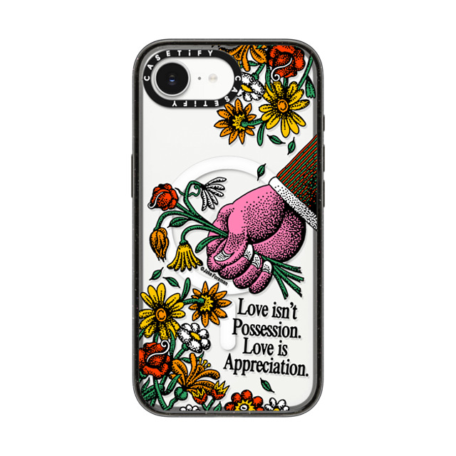 Jake Foreman x CASETiFY iPhone 16e ケース ブラック インパクトケース MagSafe対応 Appreciate by Jake Foreman Father's Day Jake Foreman x CASETiFY iPhone 16e ケース ブラック インパクトケース MagSafe対応 Appreciate by Jake Foreman Father's Day