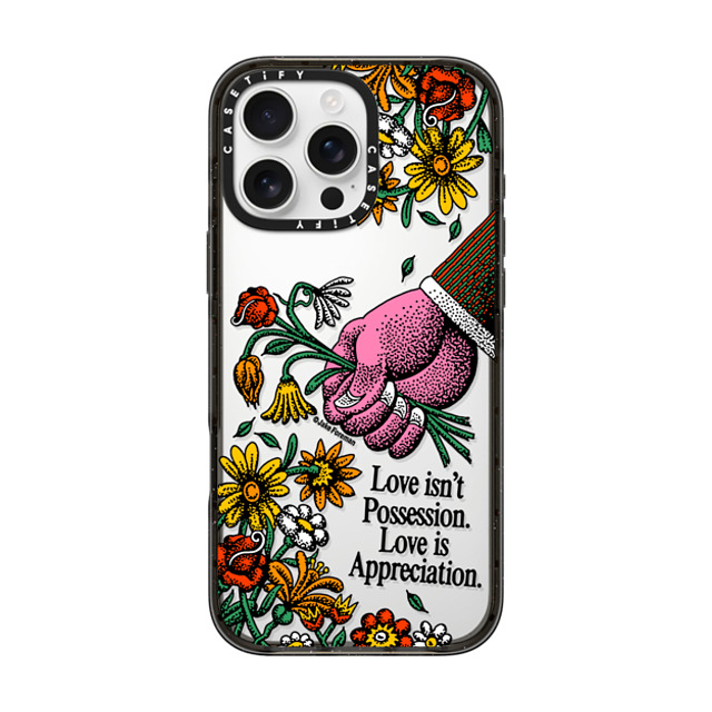 Jake Foreman x CASETiFY iPhone 16 Pro Max Case Black Impact Case Appreciate by Jake Foreman Mother's Day Jake Foreman x CASETiFY iPhone 16 Pro Max Case Black Impact Case Appreciate by Jake Foreman Mother's Day