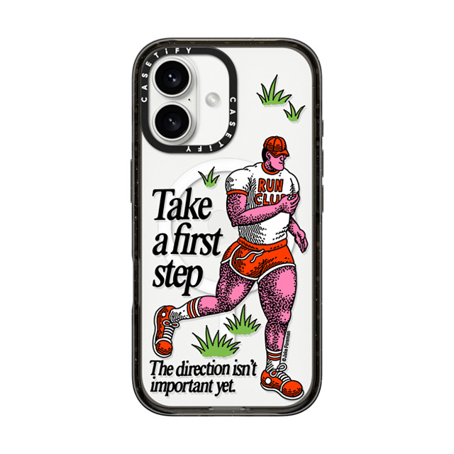 Jake Foreman x CASETiFY iPhone 16 Case Black Impact Case MagSafe Compatible First Step by Jake Foreman Mother's Day Jake Foreman x CASETiFY iPhone 16 Case Black Impact Case MagSafe Compatible First Step by Jake Foreman Mother's Day