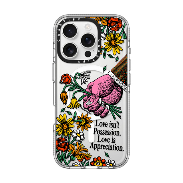 Jake Foreman x CASETiFY iPhone 16 Pro ケース クリア クリア ケース MagSafe対応 Appreciate by Jake Foreman Father's Day Jake Foreman x CASETiFY iPhone 16 Pro ケース クリア クリア ケース MagSafe対応 Appreciate by Jake Foreman Father's Day