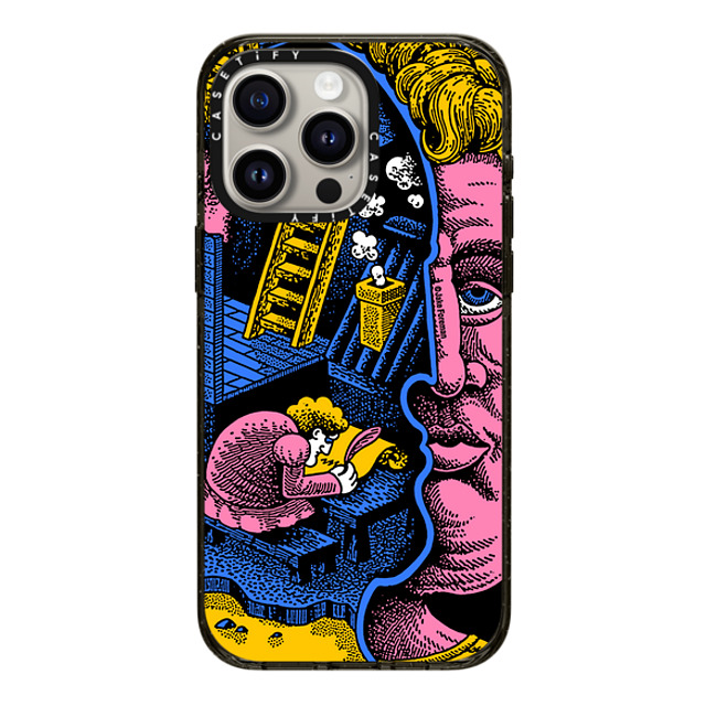 Jake Foreman x CASETiFY iPhone 15 Pro Max Case Weird,Weirdo Weirdo Black Impact Case MagSafe Compatible Deepwork by Jake Foreman Mother's Day Jake Foreman x CASETiFY iPhone 15 Pro Max Case Weird,Weirdo Weirdo Black Impact Case MagSafe Compatible Deepwork by Jake Foreman Mother's Day