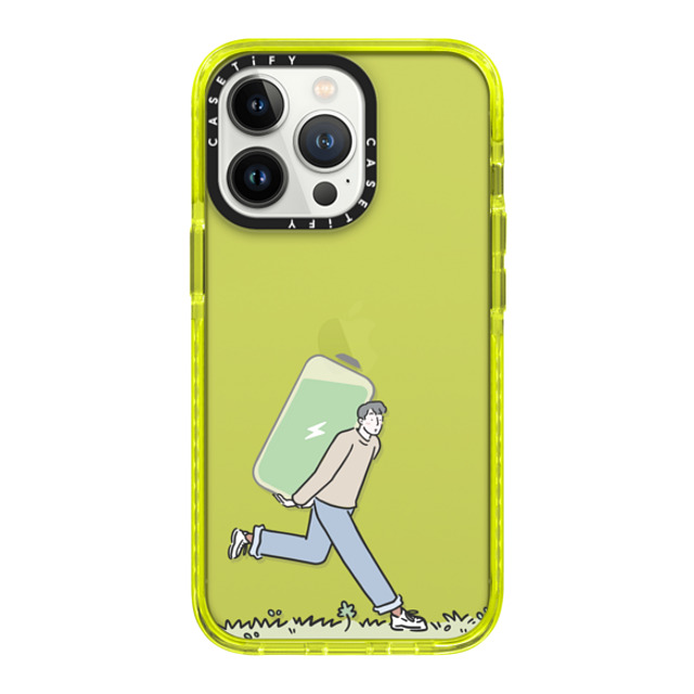 ReenP x CASETiFY iPhone 13 Pro Case Cartoon,Love ネオン イエロー Impact Case Booster 01 Mother's Day ReenP x CASETiFY iPhone 13 Pro Case Cartoon,Love ネオン イエロー Impact Case Booster 01 Mother's Day