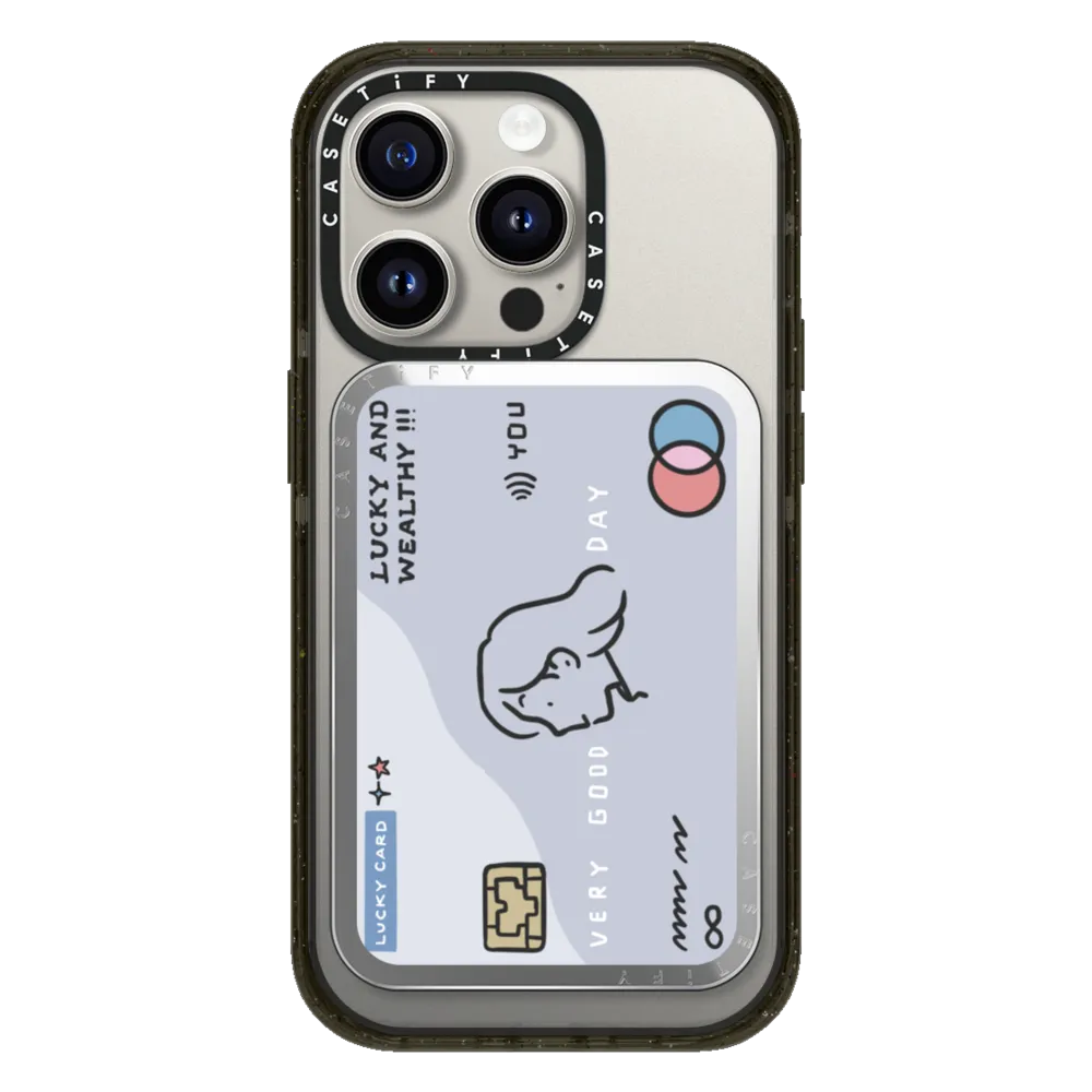 Snappy™ Mirror Cardholder Stand MagSafe Compatible - Lucky Card 01