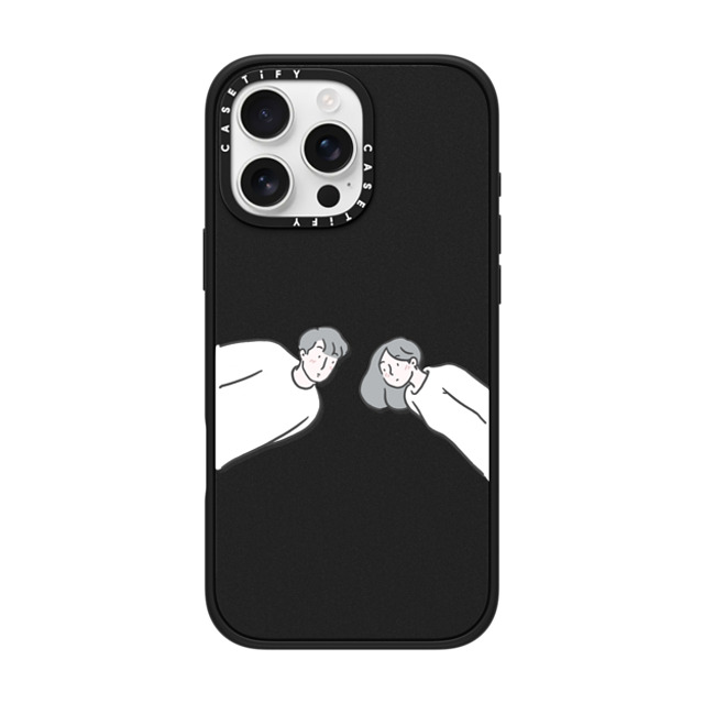 ReenP x CASETiFY iPhone 16 Pro Max Case Cartoon,Love マットブラック Impact Case MagSafe Compatible Found You by ReenP Mother's Day ReenP x CASETiFY iPhone 16 Pro Max Case Cartoon,Love マットブラック Impact Case MagSafe Compatible Found You by ReenP Mother's Day