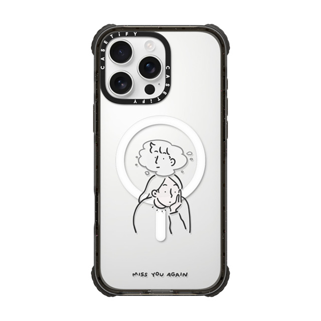 ReenP x CASETiFY iPhone 16 Pro Max Case Cartoon,Love Black ウルトラ インパクトケース MagSafe 対応 Miss You Again Too!! Father's Day ReenP x CASETiFY iPhone 16 Pro Max Case Cartoon,Love Black ウルトラ インパクトケース MagSafe 対応 Miss You Again Too!! Father's Day