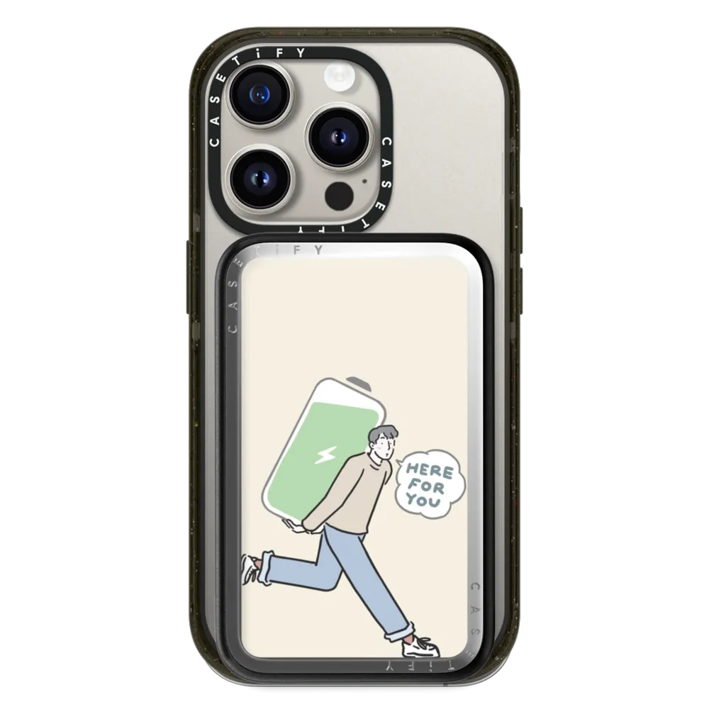 Mirror Power Bank MagSafe Compatible - Power Here 01