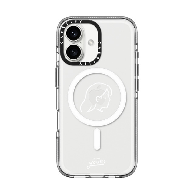 ReenP x CASETiFY iPhone 16 ケース Cartoon,Couple クリア クリア ケース MagSafe対応 I am yours by ReenP Father's Day ReenP x CASETiFY iPhone 16 ケース Cartoon,Couple クリア クリア ケース MagSafe対応 I am yours by ReenP Father's Day
