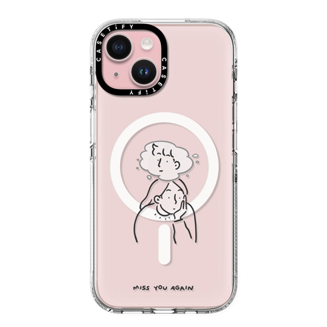 ReenP x CASETiFY iPhone 15 ケース Cartoon,Love クリア クリア ケース MagSafe対応 Miss You Again Too!! Father's Day ReenP x CASETiFY iPhone 15 ケース Cartoon,Love クリア クリア ケース MagSafe対応 Miss You Again Too!! Father's Day