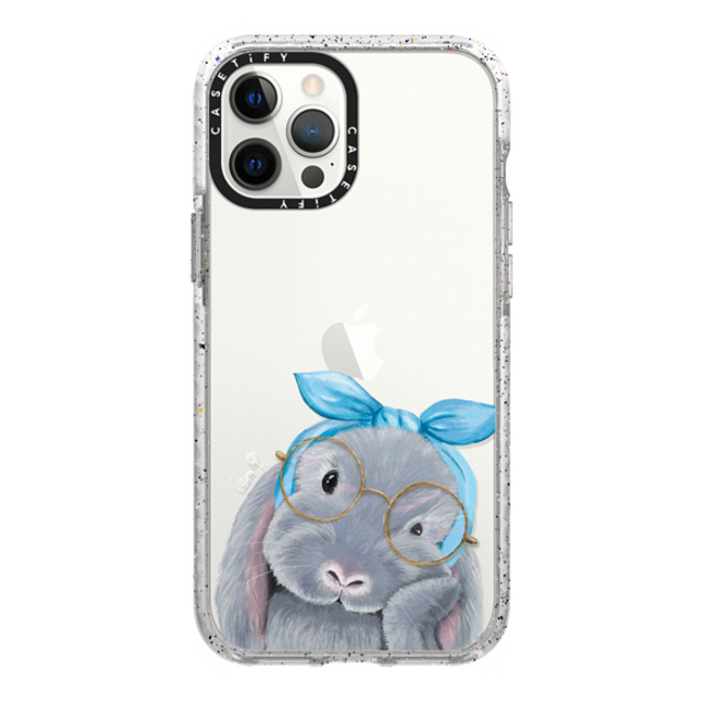 LeonLollipop x CASETiFY iPhone 12 Pro Max ケース フロスト インパクトケース Gloomie Bunny by LeonLollipop