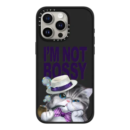 iPhone 15 Pro Max - Gloomie Cat Boss by LeonLollipop