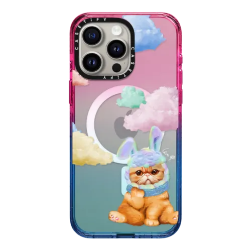 iPhone 15 Pro Max - Amber Cat Sky by LeonLollipop