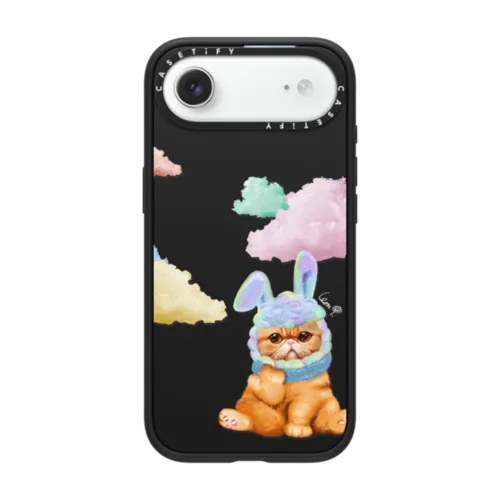 iPhone Air - Amber Cat Sky by LeonLollipop