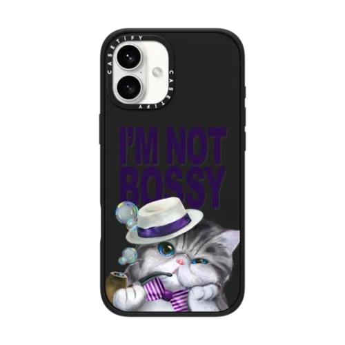 iPhone 16 Plus - Gloomie Cat Boss by LeonLollipop