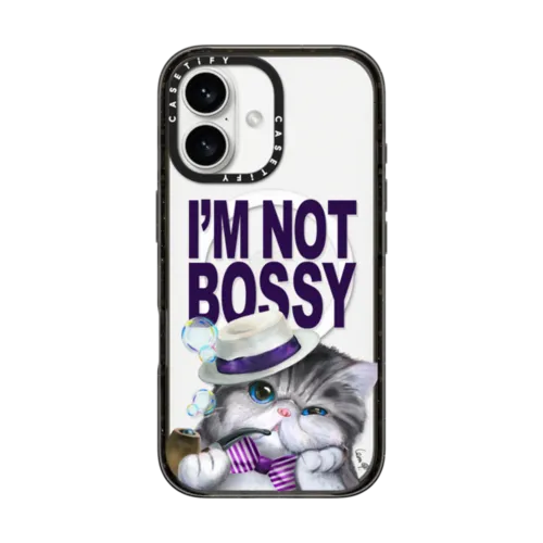 iPhone 16 - Gloomie Cat Boss by LeonLollipop