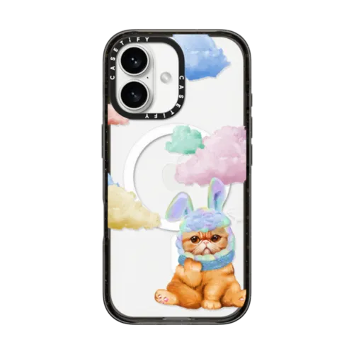 iPhone 16 - Amber Cat Sky by LeonLollipop