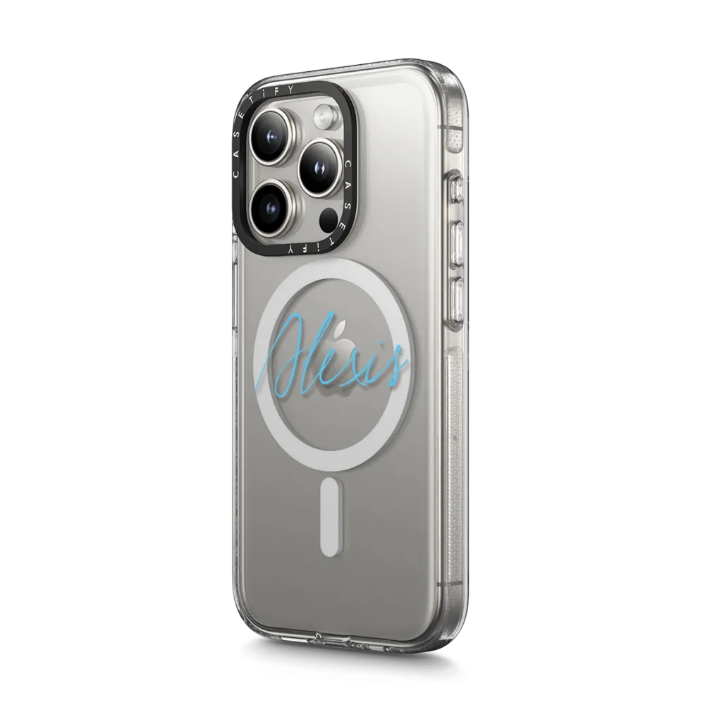 Clear iPhone 15 Pro Max Case MagSafe Compatible - Custom Phone Case