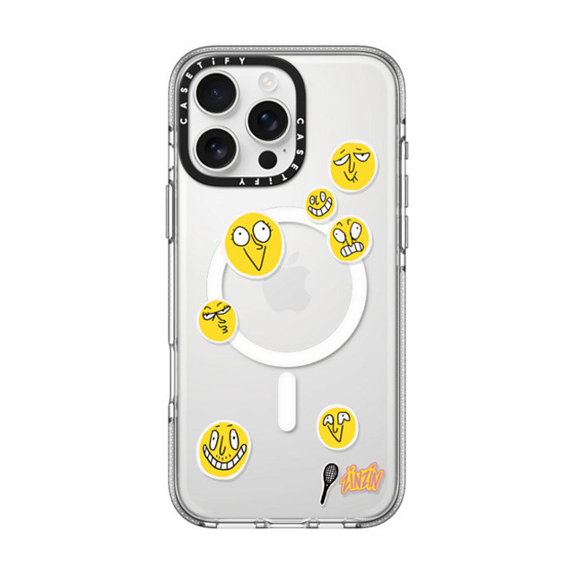 Zinzin_Nasica x CASETiFY iPhone 16 Pro Max ケース クリア クリア ケース MagSafe対応 Le Tennis Phone Case Back to School Zinzin_Nasica x CASETiFY iPhone 16 Pro Max ケース クリア クリア ケース MagSafe対応 Le Tennis Phone Case Back to School