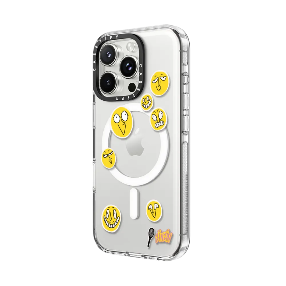Clear iPhone 16 Pro Max Case MagSafe Compatible - Le Tennis Phone Case