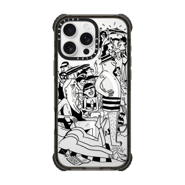 CASETiFY iPhone 16 Pro Max ケース ブラック ウルトラ インパクトケース MagSafe 対応 Le beau temps Phone Case caroline nasica Father's Day CASETiFY iPhone 16 Pro Max ケース ブラック ウルトラ インパクトケース MagSafe 対応 Le beau temps Phone Case caroline nasica Father's Day