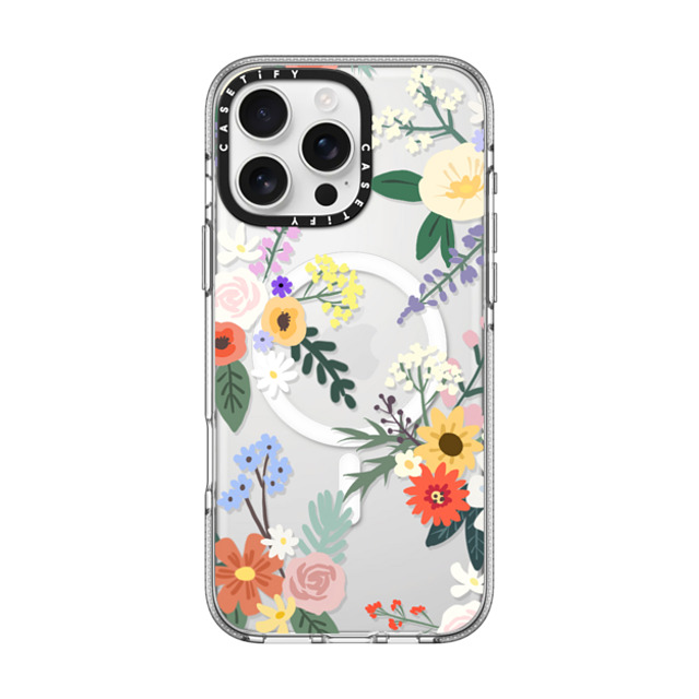 CASETiFY iPhone 16 Pro Max ケース クリア クリア ケース MagSafe対応 Floral フローラル ALLIE ALPINE FLORALS Father's Day CASETiFY iPhone 16 Pro Max ケース クリア クリア ケース MagSafe対応 Floral フローラル ALLIE ALPINE FLORALS Father's Day