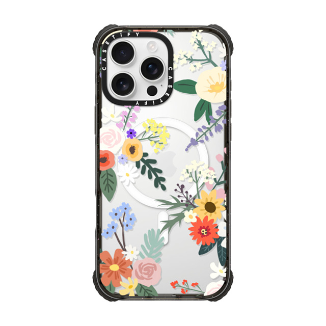 CASETiFY iPhone 16 Pro Max Case Black ウルトラ インパクトケース MagSafe 対応 Floral フローラル ALLIE ALPINE FLORALS Father's Day CASETiFY iPhone 16 Pro Max Case Black ウルトラ インパクトケース MagSafe 対応 Floral フローラル ALLIE ALPINE FLORALS Father's Day