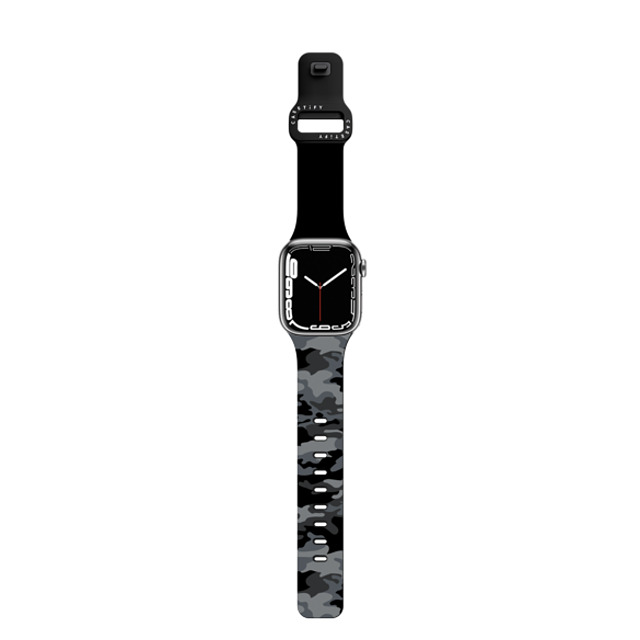 CASETiFY Apple Watch Band SE 3 (44mm) ブラック インパクト バンド Camo Camo Camo Over Watchband - Black 2 New iPhone CASETiFY Apple Watch Band SE 3 (44mm) ブラック インパクト バンド Camo Camo Camo Over Watchband - Black 2 New iPhone